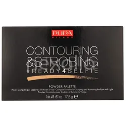 Pupa Contouring & Strobing Powder Palette #002 Medium Skin 17,5 g