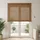 vidaXL Bambusrollo 130 x 220 cm Braun