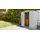 Globel Dream 65 1,84 x 1,54 m silber-metallic