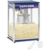 Royal Catering Popcornmaschine - blau - 16 oz - XXL