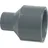 Mega Group Mega Reduziermuffe PVC-U 63/50 mm x 40 mm Klebestutzen/Klebemuffe x Klebemuffe 16 bar Grau