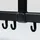 Sealskin Duschvorhangstangen-Set Easy-Roll Schwarz