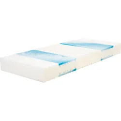 Kaltschaummatratze BECO "Blue Vision, Matratze in 90x200 und vielen weiteren Größen erhältlich", weiß, B:140cm H:18cm L:200cm, Obermaterial: 100% Polyester, Matratzen, Blauer Engel-Auszeichnung, atmungsaktiv, ergonomische Körperanpassung
