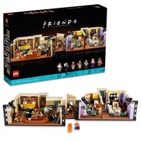 LEGO Icons The Friends Apartments 10292, Friends TV-Show-Geschenk aus der Iconic Serie, detailliertes Modell-Set, Sammler-Bauset mit 7 Minifiguren Ihrer Lieblingscharaktere