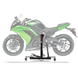 Zentralständer passend für Kawasaki ER-6f 12-16 grau Motorradheber ConStands Power-Evo