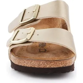 Birkenstock Arizona Birko-Flor schmal gold 42