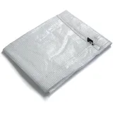 casa pura Abdeckplane Leno 240 g/m2 Weiß 3 x 5 m