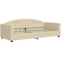 VidaXL Tagesbett Creme 90x200 cm Stoff1842550