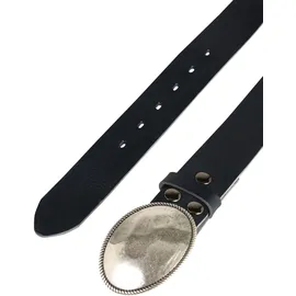 rettungsring gürtel Herrengürtel Leder blau 95