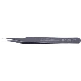 Bernstein Tools for Electronics 5-056-13 SMD-Pinzette 7 SA-ESD Super-spitz, gebogen 120 mm,