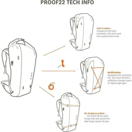 Vaude Proof 22 Rucksack (Größe 22L, schwarz