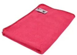 TASKI JonMaster Ultra Tuch Eco Mikrofasertuch, 32 x 32 cm 9313276 , 1 Packung = 25 Tücher, Farbe: rot