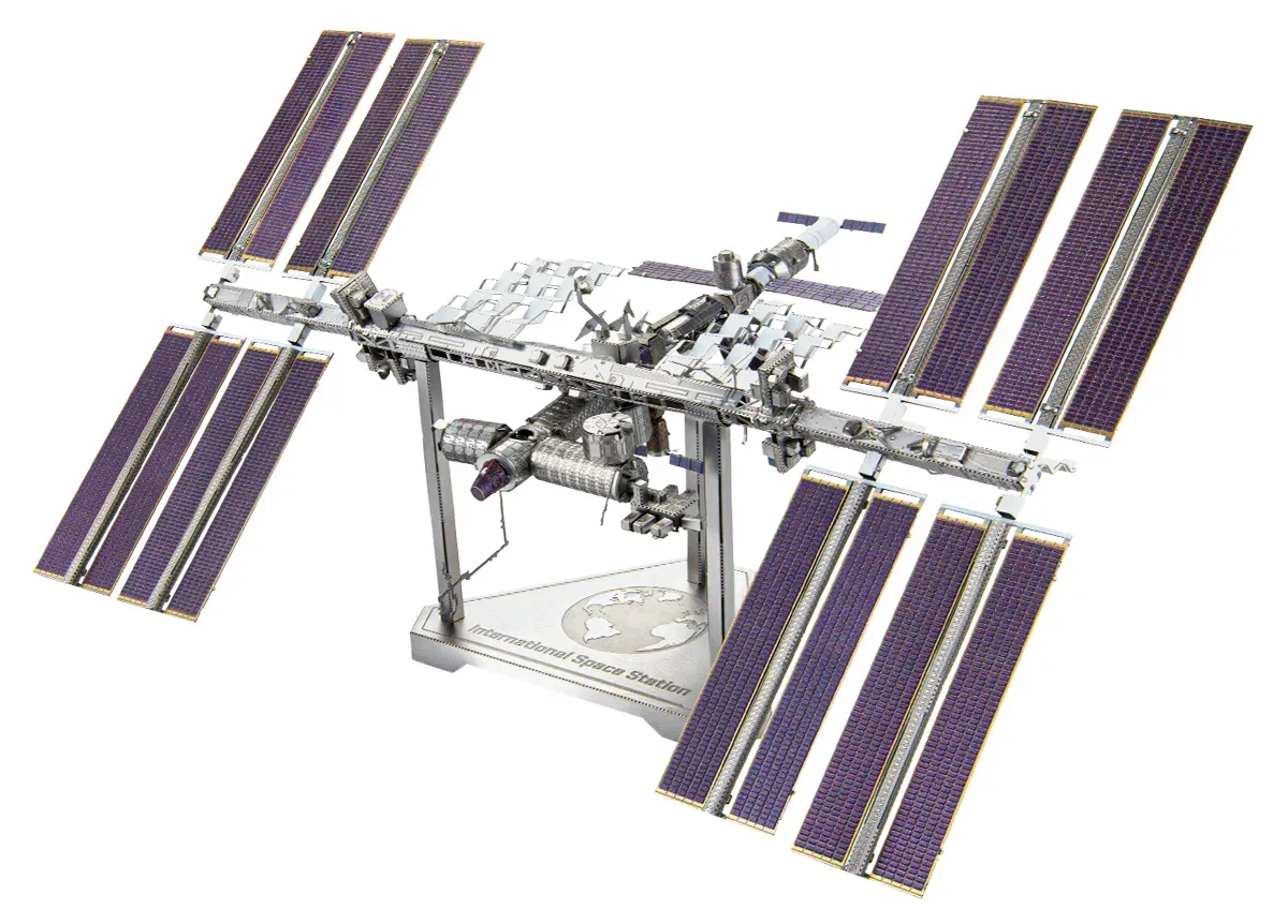 Metal Earth International Space Station, Modell einer Raumstation, Montagesatz,