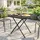 Outsunny Gartentisch klappbar 70 x 70 x 72 cm Schwarz