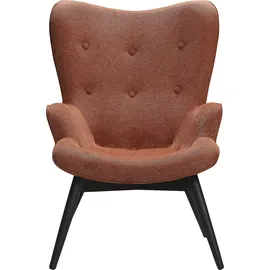 SalesFever Sessel Strukturstoff, Braun|Gelb|Grau|Grün