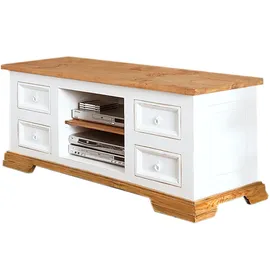 1a Direktimport Landhausmöbel weiß: / honigfarben, Pinie massiv