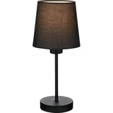 Briloner Tischleuchte, Bürolampe, Leselampe Bett, 10x31,4 cm, 25 W, Schwarz