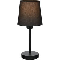 Briloner Tischleuchte, Bürolampe, Leselampe Bett, 10x31,4 cm, 25 W, Schwarz