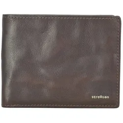 Strellson Querbörse Jefferson Billfold H8 dunkelbraun