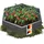 GARANTIA ERGO Hochbeet System Ø110 x 25 cm Schwarz