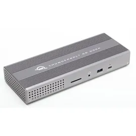 OWC 11-Port Thunderbolt 4 Go Dock mit eingebautem Netzeil für Mac und PC