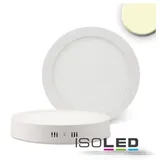 Isoled LED Deckenleuchte weiß, 18W, rund, 220mm, warmweiß