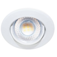 BIOLEDEX LED-Einbaustrahler Dekto 7,8cm 38° 8W Ra90 2.700K