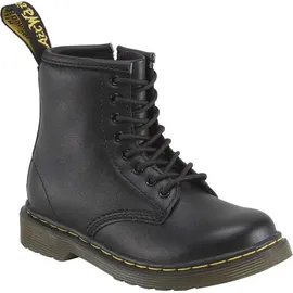 Dr. Martens 1460 Softy T Unisex-Kinder Bootsschuhe, Black Softy T, 25