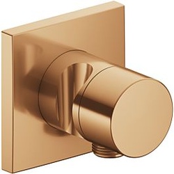 Keuco IXMO Pure Absperrventil 59541030202 Bronze gebürstet, Unterputz, eckig, Schlauchanschluss/Brausehalter
