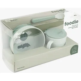 Done by Deer Foodie Happy Clouds Geschirr-Set 3-tlg. grün