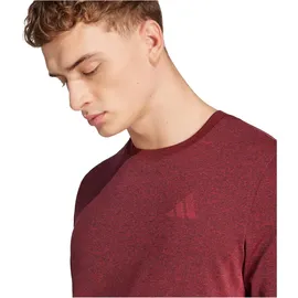 adidas Train Essentials Structure T-Shirt, rot - XS