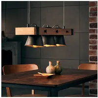 Lightbox 3-flg. 70 cm schwarz/braun