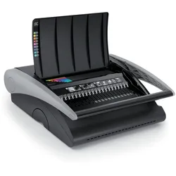 GBC Spiralbindegerät CombBind C210, schwarz, bindet 450, stanzt 25 Blatt 80g