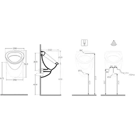 Isvea DYNASTY Urinal (Isvea-10SZ92001-DS)
