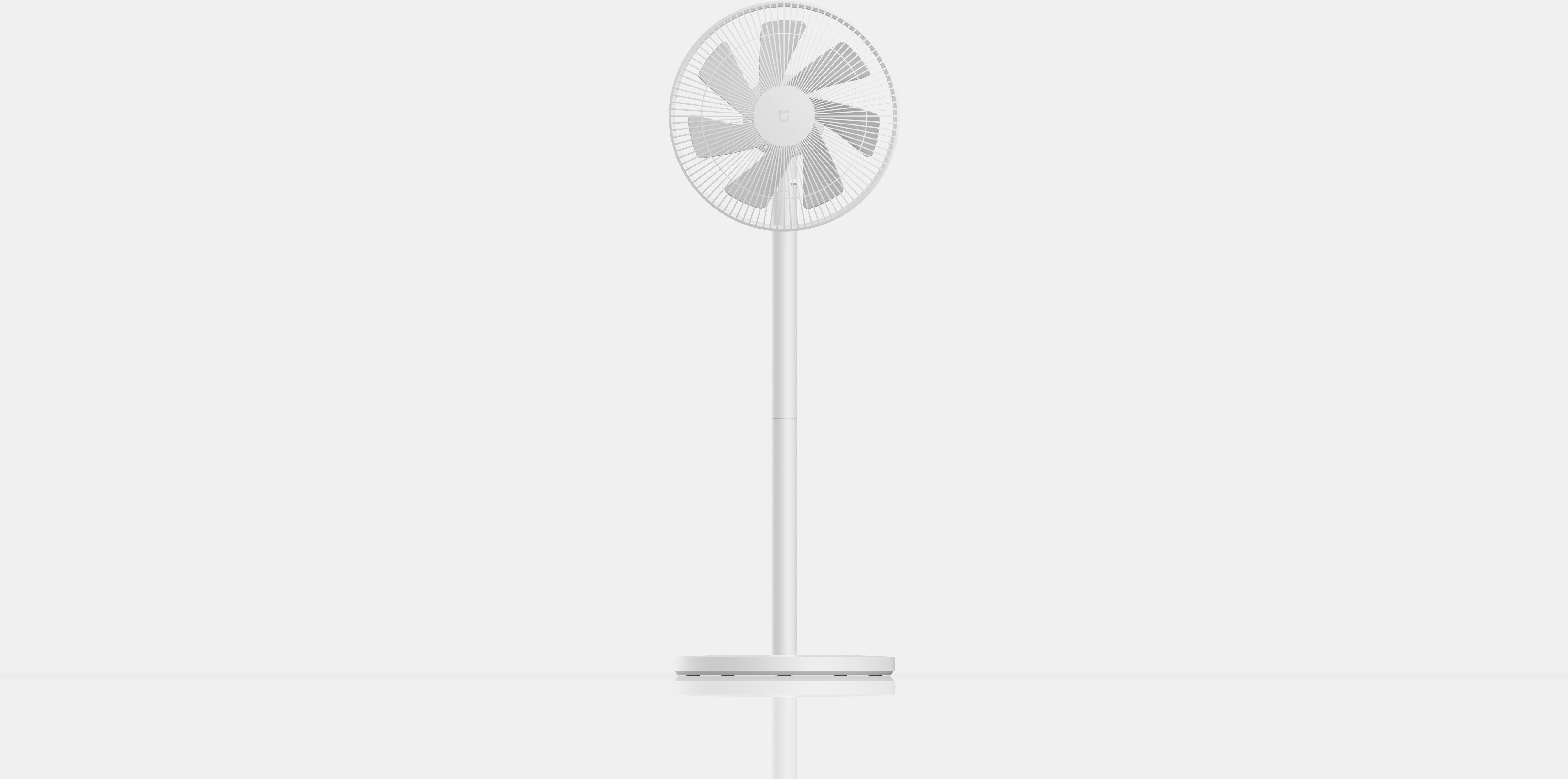 Xiaomi Mi Smart Standing Fan 2 Lite, einfach Steuerung per App, 3 Geschwindigkeitsmodi, verstellbare Höhe, 90-Grad-Kopf-Drehung