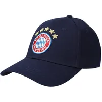 FC Bayern Baseballkappe Kinder Logo blau