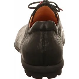 THINK! KONG chromfrei gegerbte nachhaltige Halbschuhe, SCHWARZ 0000