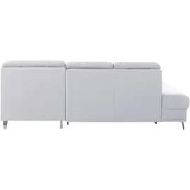 sit&more Ecksofa »Clio L-Form« wahlweise mit Bettfunktion oder Vorziehsitz und Bettkasten, Federkern