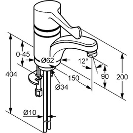 Kludi Medi Care Einhandmischer DN 8 (341130524)