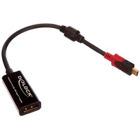 DeLock DisplayPort 1.2/USB-C Adapter, 20cm (63928)
