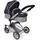 bayer chic 2001 Bayer Chic 2000® Puppen Kombi-Puppenwagen Linus Melange grau-Navy