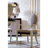 JVmoebel Stuhl, Esszimmer Stuhl Set 1X Stühle Gruppe Sessel Italienische Luxus Möbel rosa