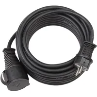 Brennenstuhl Baustellen-Verlängerungskabel IP44 10 m schwarz H07RN-F 3G1,5