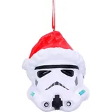 Nemesis Now Stormtrooper Weihnachtsmannmütze, zum Aufhängen, 8,3 cm, Weiß