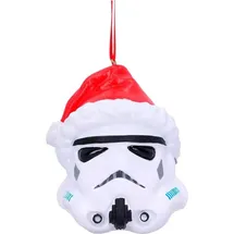 Nemesis Now Stormtrooper Weihnachtsmannmütze, zum Aufhängen, 8,3 cm, Weiß