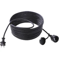 Bachmann Bachmann, 343.191 Stromkabel Schwarz 10 m (10 m,