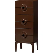 Woood Merge 44 x 120 x 45 cm Braun/Rot