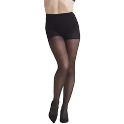 NO-MI Damen figurformende Feinstrumpfhose High Waist 40 DEN