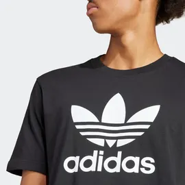 adidas Adicolor Trefoil Kurzarm-T-Shirt Black M