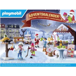 Playmobil Adventskalender Ausflug auf den Weihnachtsmarkt 71472